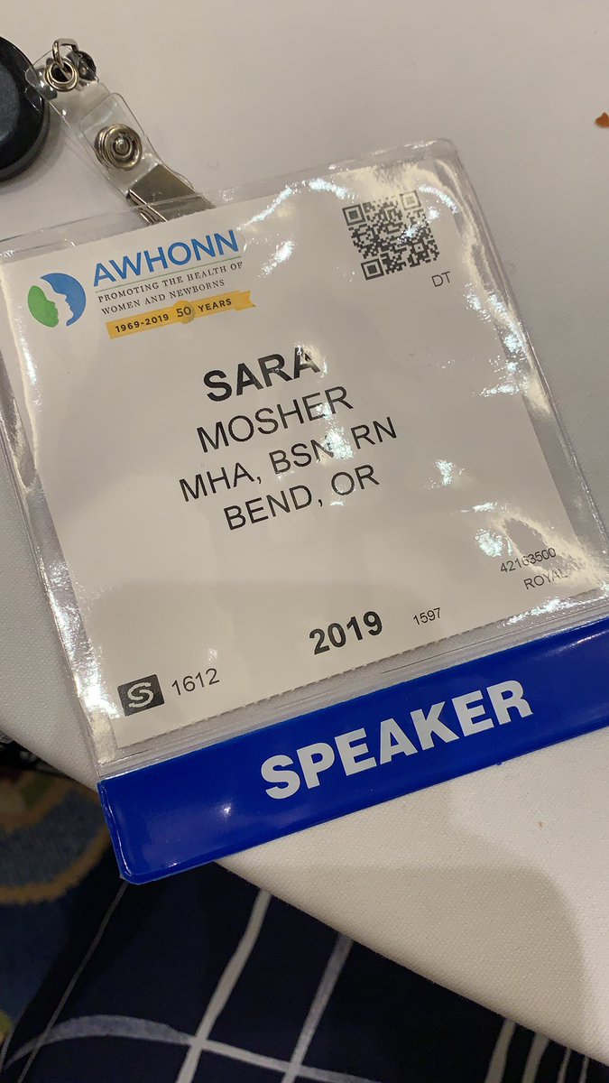 Good morning #AWHONN2019!!!! Let’s get the party started!