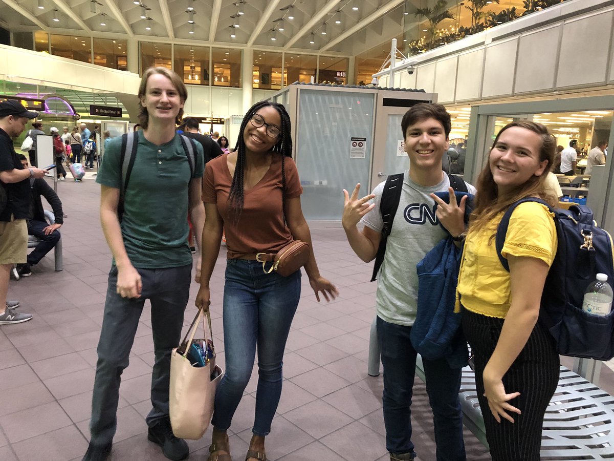 So excited to be traveling to Costa Rica with these awesome students! ✈️