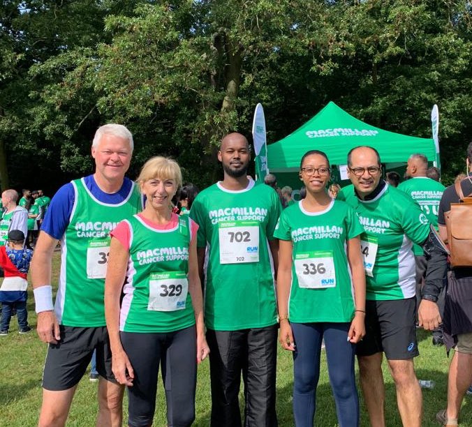 Our team before the <a href="/macmillancancer/">Macmillan Cancer Support</a> run at Regents Park today! Wish us luck!

#TeamMacmillan #RunRegentsPark #GatehouseBank #banking #running #charityrun #charity