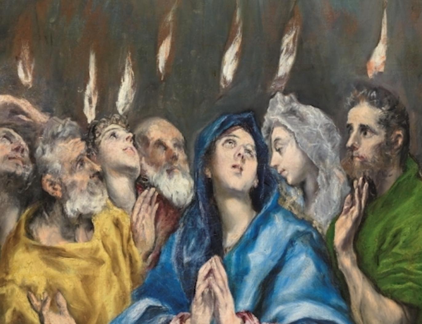 John McCafferty on Twitter: "As it's Pentecost Sunday today, here's El Greco's depiction c. 1600 ( ©Museo Nacional del Prado)… "