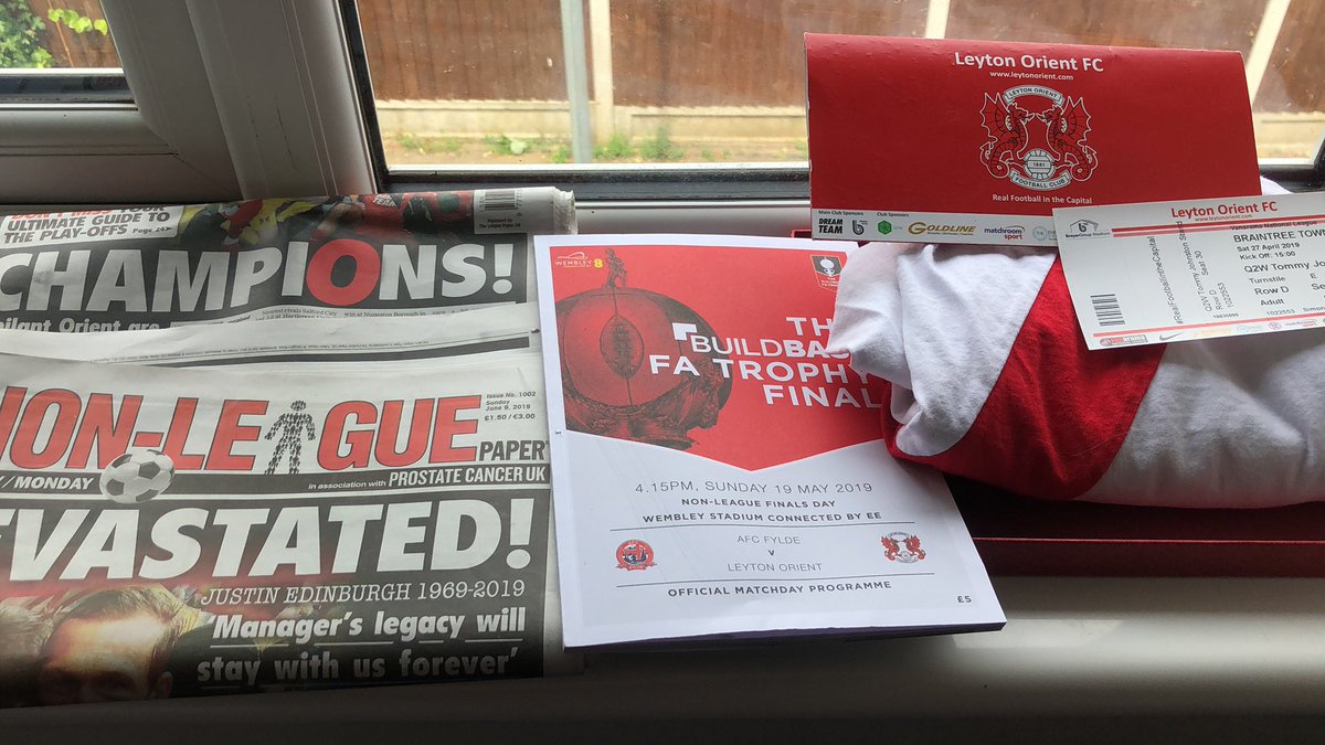 magic_johns's tweet photo. It was meant to be a box of pure joy and memoryโs to get back out in the years to come showing the family we did win something once! Having to add todayโs paper that should never have been....hopefully next year will be just as positive #lofc #gonebutneverforgot https://t.co/vaFbhImhkE