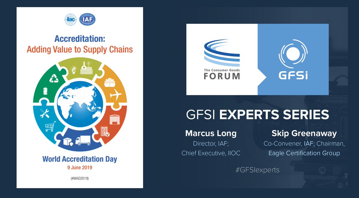 myGFSI's tweet photo. GFSI is happy to support #WAD2019 ! Learn more in our video chat with @IAF_Global experts here: https://t.co/kVjGVdbgTn
#GFSIexperts #accreditation #certification #WorldFoodSafetyDay https://t.co/exhiNNJSbN