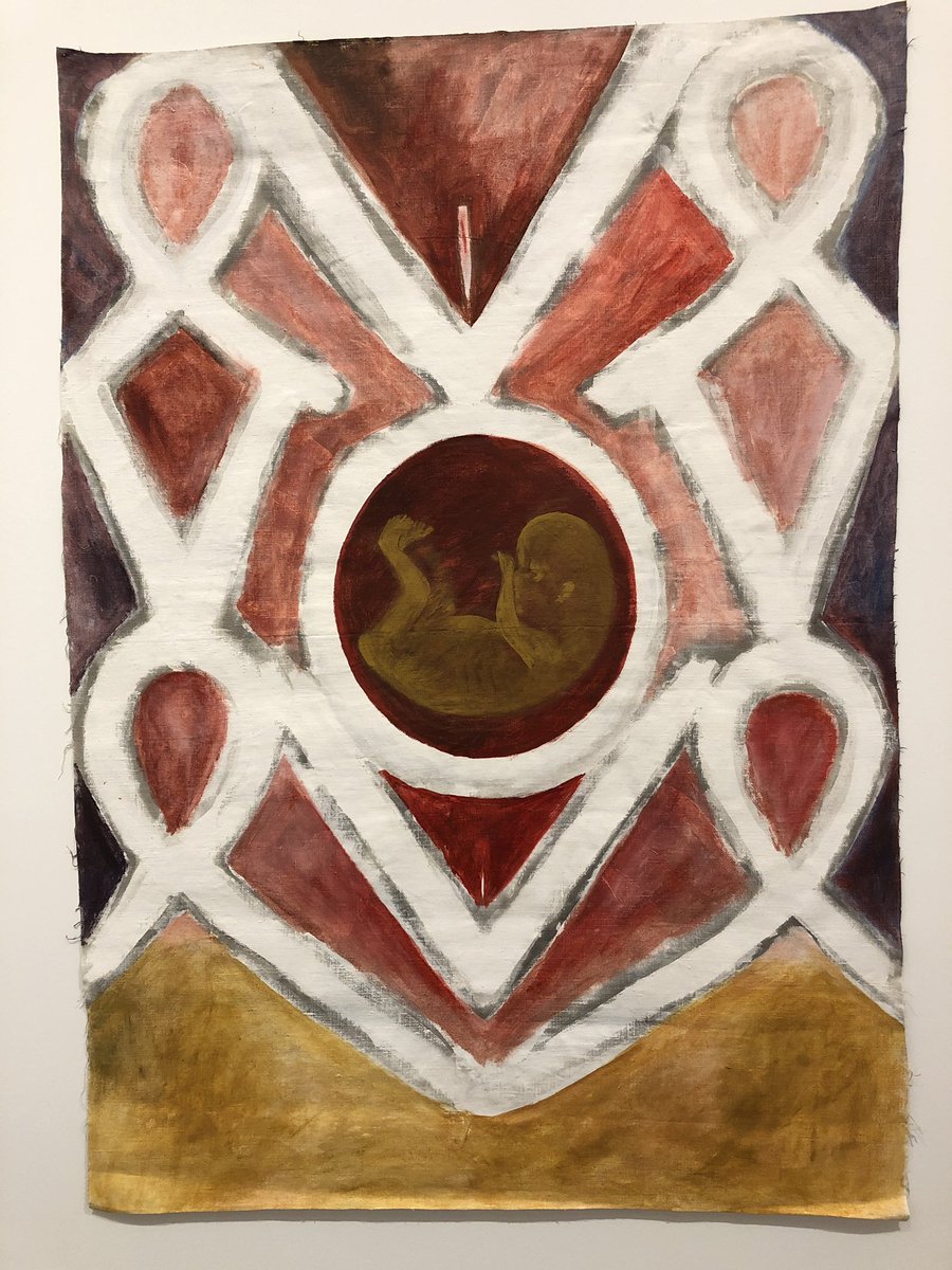Swodder's tweet photo. #LuchitaHurtado free exhibition @serpentineuk includes several interesting POV paintings of a woman seeing herself against the world https://t.co/J9qSIwnVuT