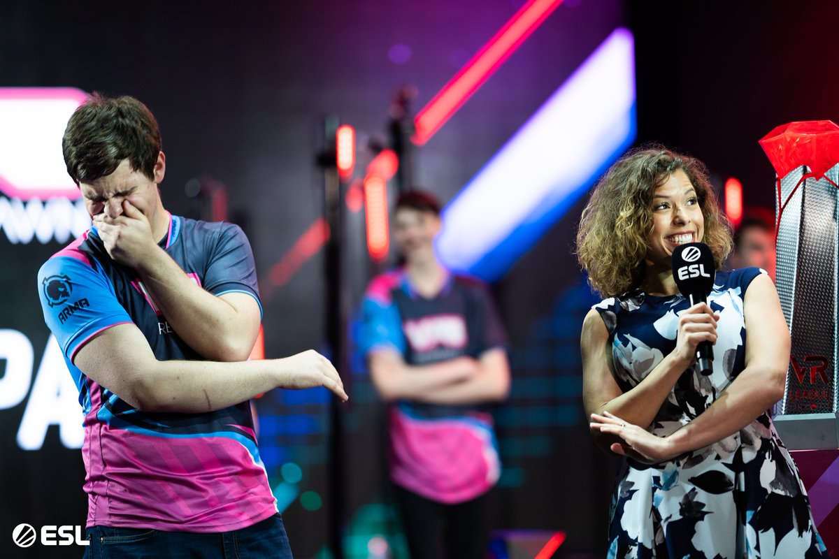 There's something in the air 😂

@RealLeTigress <a href="/VRespawn/">VRespawn</a> #VRLeague