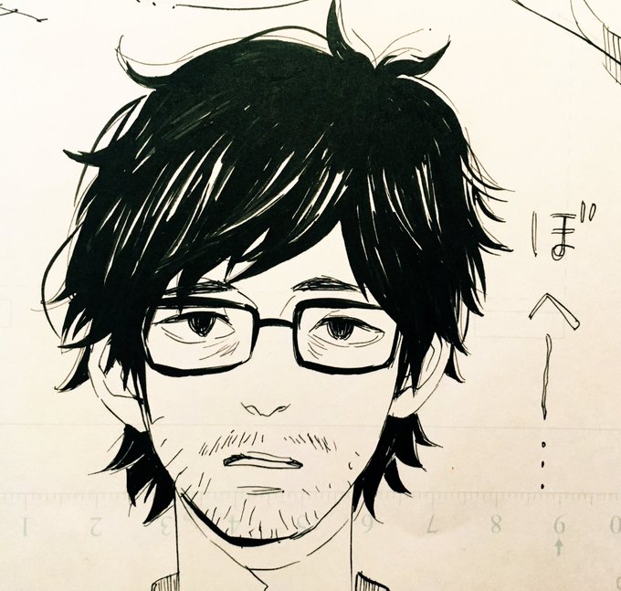 無精髭の男のtwitterイラスト検索結果 無精髭の男のtwitterイラスト検索結果