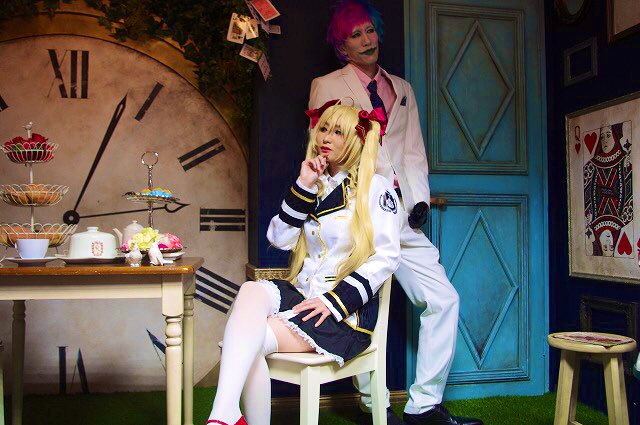 zenjiro421's tweet photo. 嫁さんと鷹ジョー合わせしてきましたー
1シリアス力一
2B'z歌枠
3リオン様とかっこ良く
4一緒にゲーム
力一は色んな表情が映えるんで、楽しかったっす
にじさんじレイヤー増えろ〜
#にじさんじ
#リオンアート
 #ジョー設展 https://t.co/d2VYktxxR8