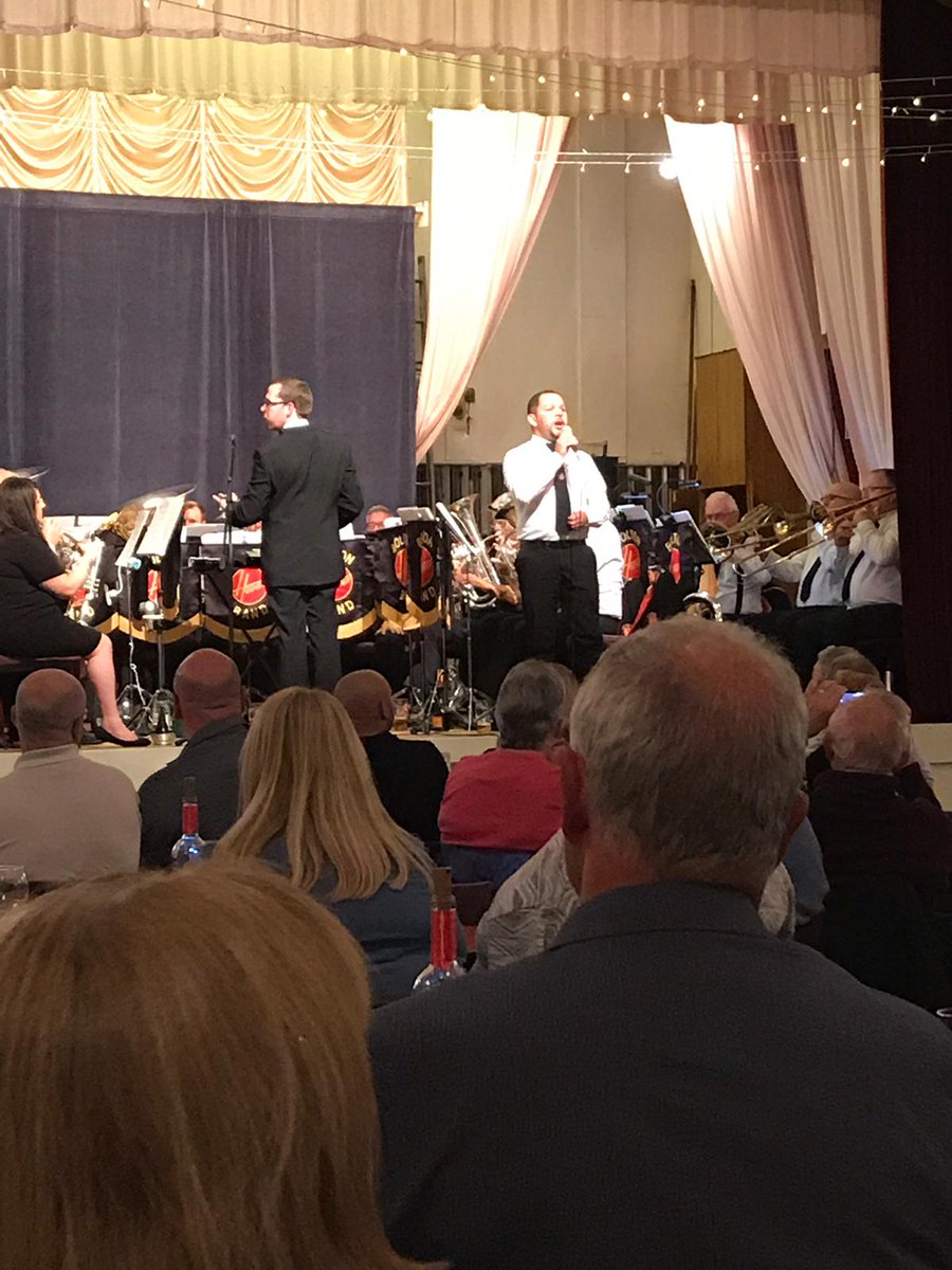 jberrybrass's tweet photo. Thanks to all who supported me last night and made it a huge success. Also a huge thanks to Craig and the band for all their hard work over the past few weeks. @WorldChallengeE @BandHoover @Poundbakery #music #brassband #brass #livemusic #band #concert #fundraising @BB1887 https://t.co/CLj07Etv4A