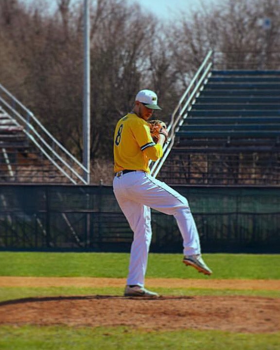 RedDragonBsbl's tweet photo. Next for 2020 is Ben Marsh from Adirondack CC. His favorite moment from this spring was tearing down an old minor league park with his team in Newark! #futurereddragons https://t.co/0IUCPX2I9b