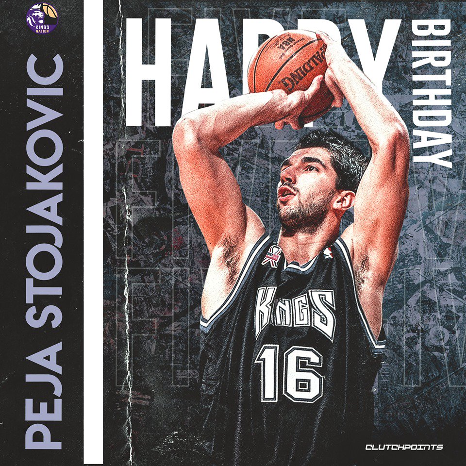 Join Kings Nation in wishing Peja Stojakovic a happy 42nd birthday!  