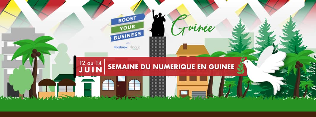 Lancement officiel, en #Guinée, du Programme Boost avec Facebook, durant la Semaine du Numérique.
Rv ce Mercredi 12 au siège de l'ARPT, à partir de 08h.
Les inscriptions sur : semainedunumerique.gov.gn/formations/

#BWFAfriqueFrancophone #BWF #BWFGuinee #SemNum #Digital #marketing