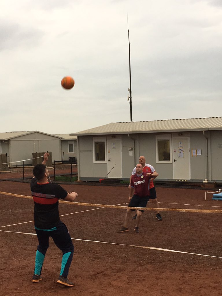 rosco392's tweet photo. Can I get a retweet. British Army underway in the 24hr football-tennis competition raising money for @socceraid and @UNICEF_uk. Follow @JustDonate as we are trying to raise £1000 @Mar63358713Andy https://t.co/Mwat8JqlKR