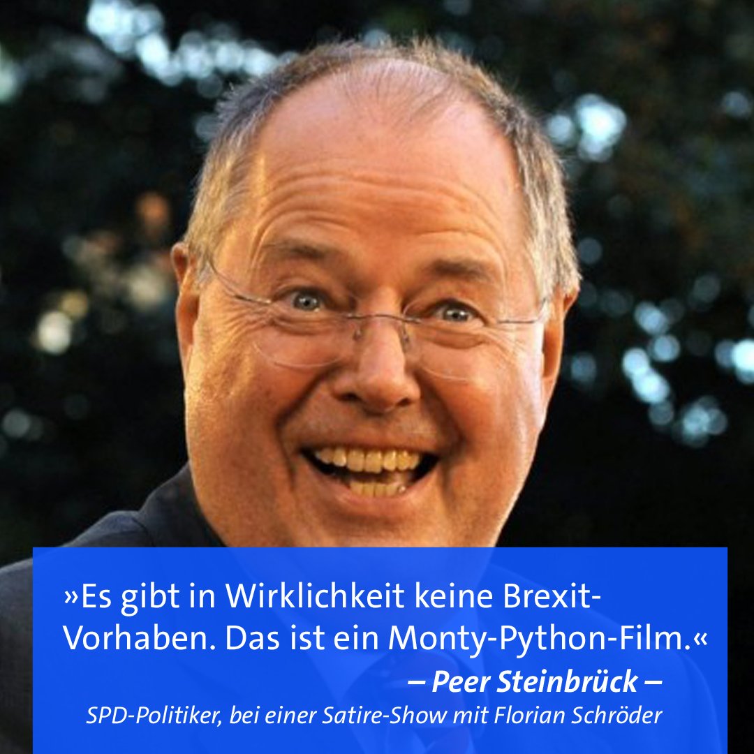 Ex-Finanzminister Peer Steinbrück tourt derzeit mit Satiriker Florian Schröder durch Deutschland. Und das klingt dann so: 😁🤣 'Ich gehöre auch zu den Inkonsequenten' – Peer Steinbrück macht Satire: 🎧 bit.ly/2wGnH7o