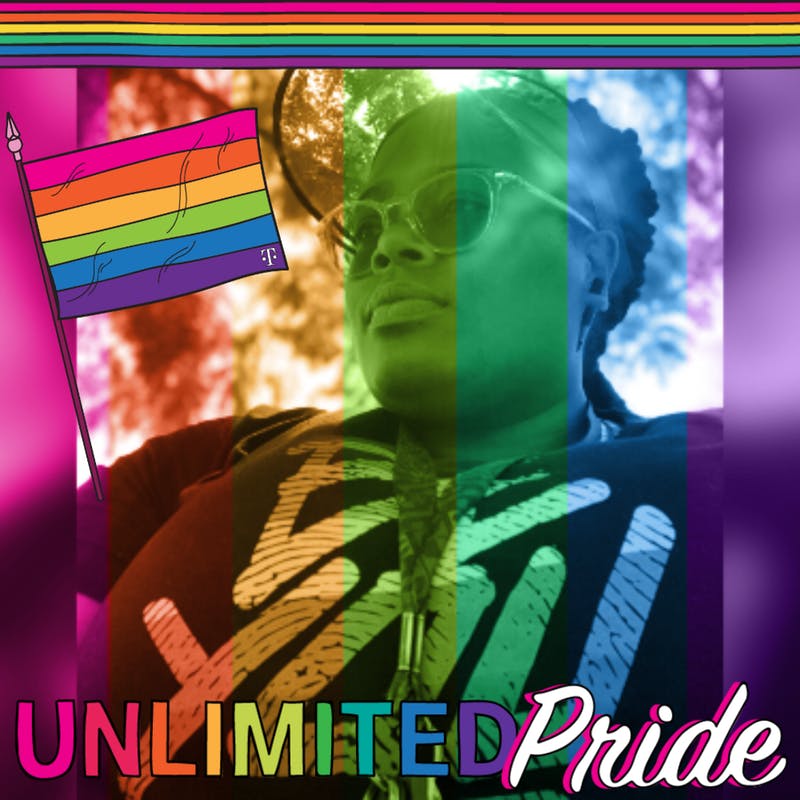 tiffthetechie's tweet photo. Can you tell I'm trying to contain my excitement!!! Philly I've missed you!! I'm headed there for the #Pride parade today! It's the first of three parades for June!! #SeeUsHearUs #NERules #Magentify #UnlimitedPride https://t.co/MBbQGy3But