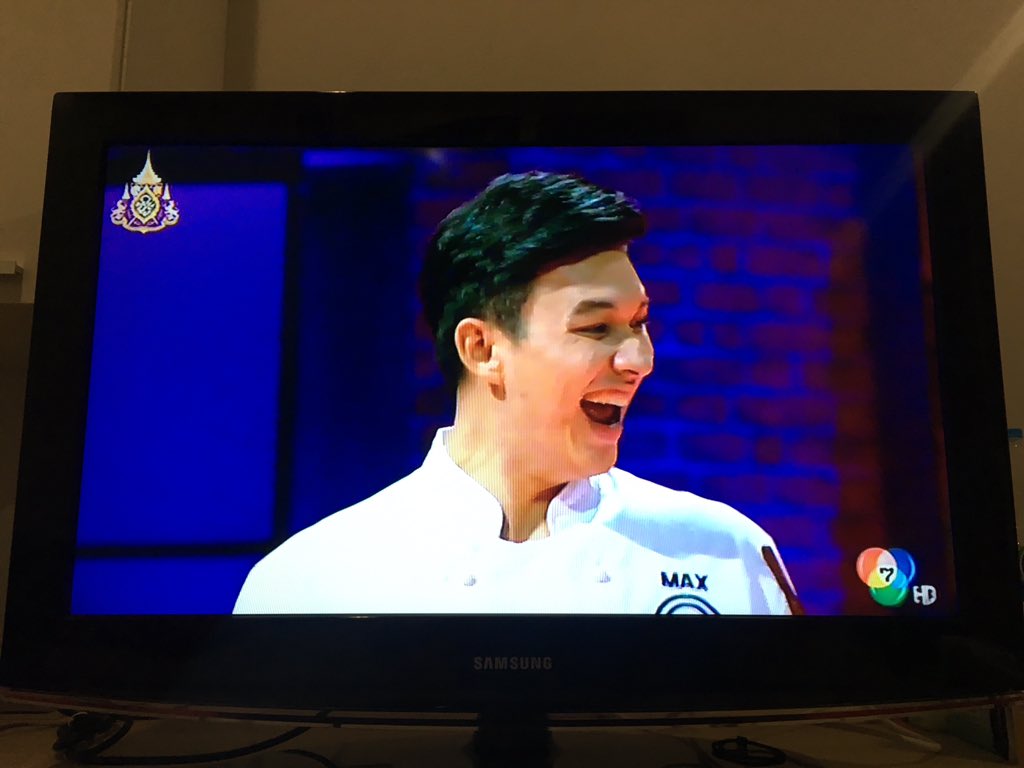 nikasara2's tweet photo. Congratulations Maxxxxxxx  #MasterChefThailandSeason3 https://t.co/7nQqoIywtN