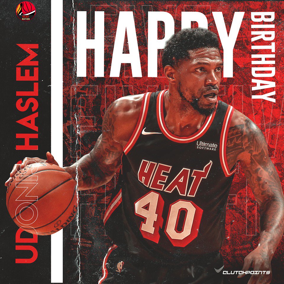 Join Heat Nation in wishing Udonis Haslem a happy 39th birthday!  