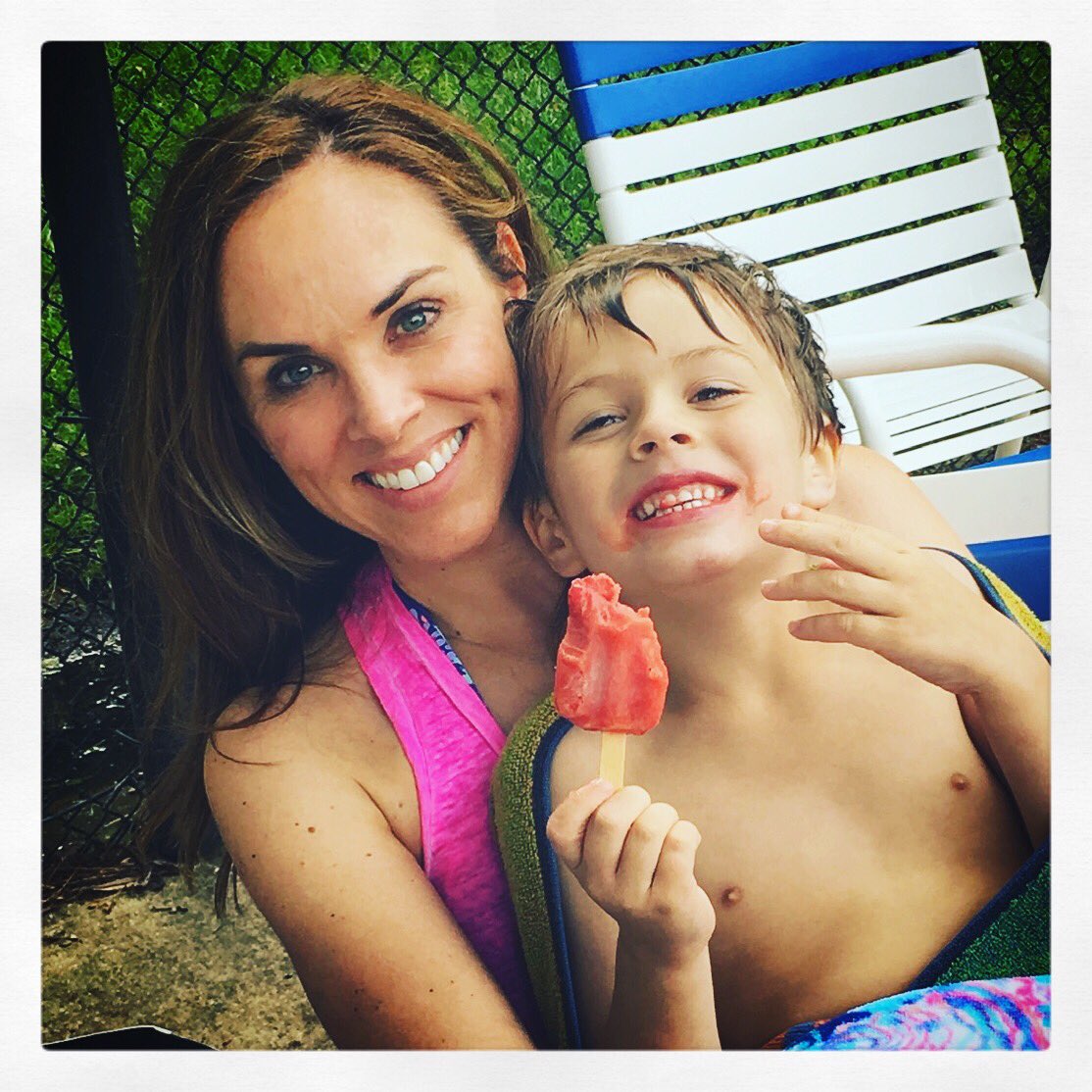 DaffneiRiedel's tweet photo. First days of summer with my little fish and @nathan_riedel #lifewithJR #boymom #MOB #purejoy #simplejoy #blessed #Summer2019 https://t.co/rUFyYYYrm8