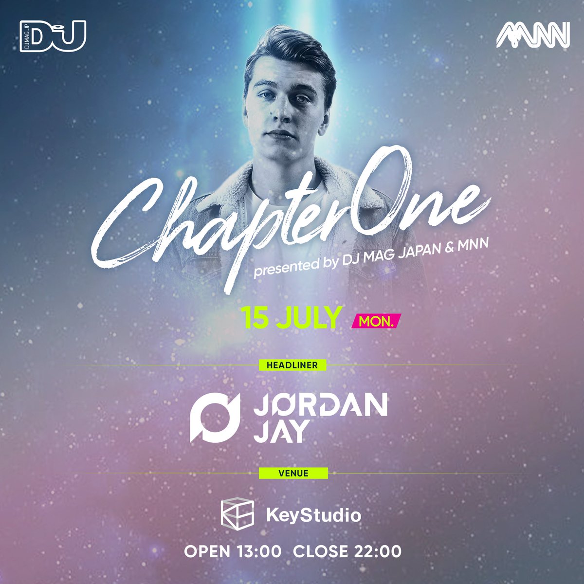 canta_bille's tweet image. 7/15はFuture Houseの新星、
Jordan Jayの来日イベント！🔥

個人的に大好きなアーティストで
かなりオススメです！

僕も@tyagodjjj さんとB2Bで出演するのでぜひ来てくださいー！🙏