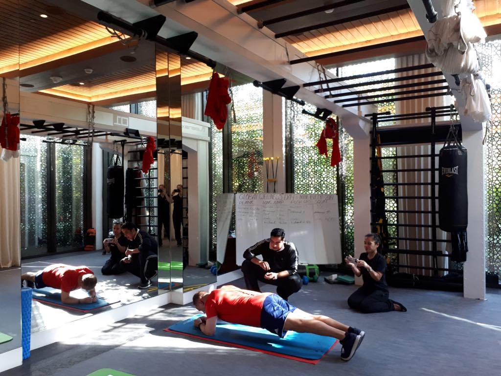 FSBahrain's tweet image. We say YES to #GlobalWellnessDay! We have spent a wonderful Saturday with our #FSSpa team celebrating our health and wellbeing. How did you spend yours? #FSWellness #FourSeasons #Bahrain