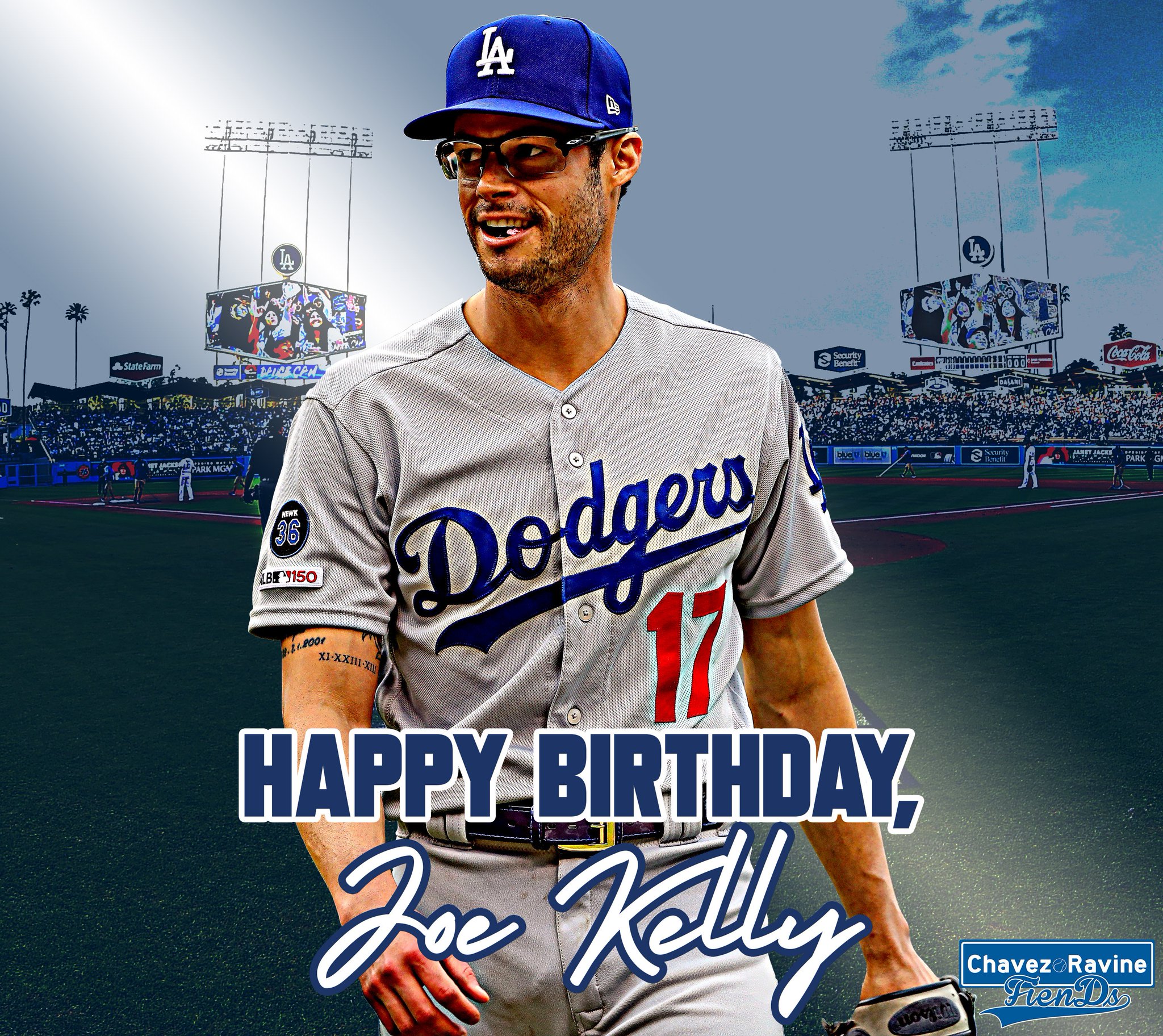 To wish Joe Kelly a happy birthday! 