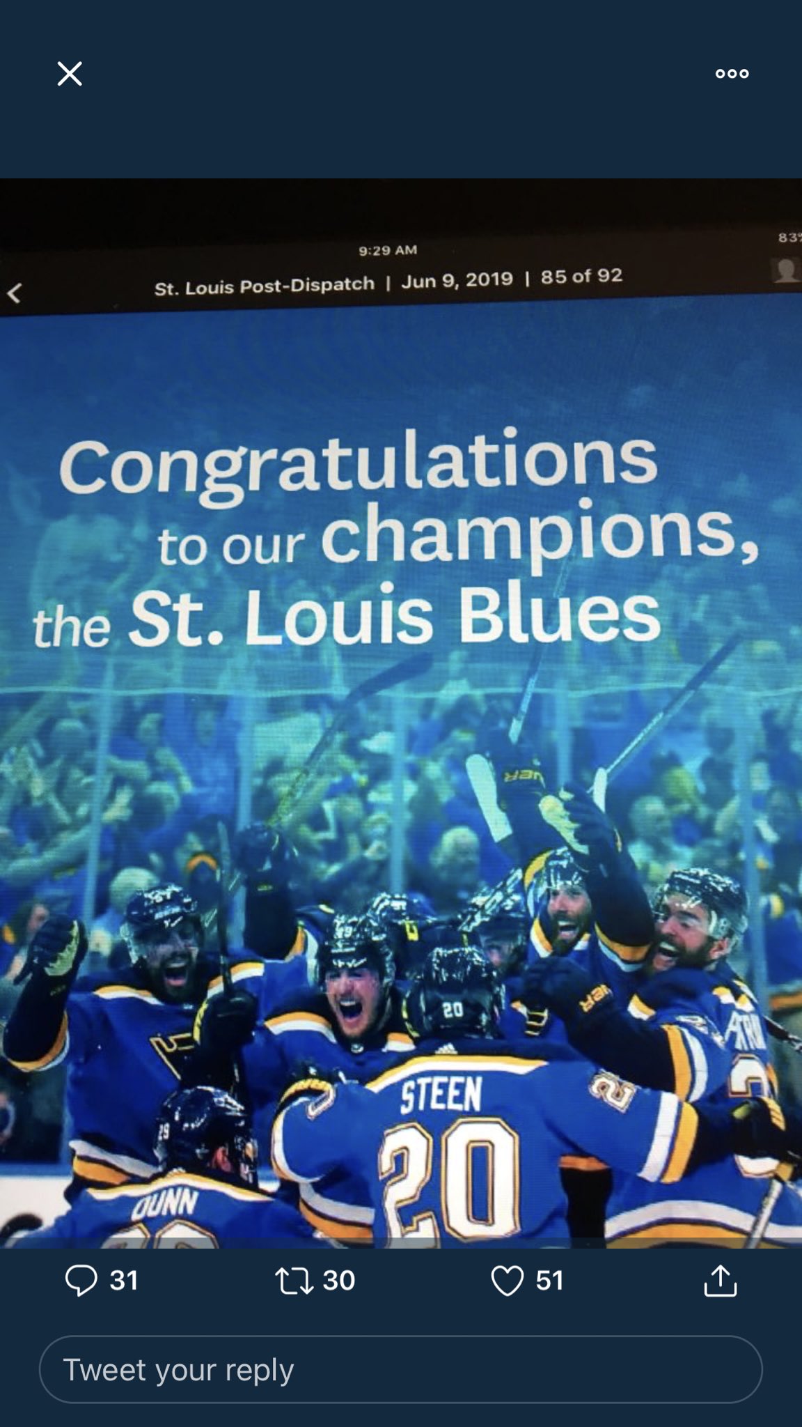 St. Louis Blues - 🚨 New auction 🚨 Here's your ONLY chance to get