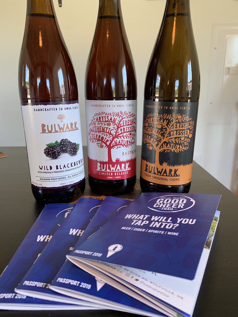 BulwarkCider's tweet photo. Ahhh.... the beautiful sun is shining here in Nova Scotia! What better way to take it all in than with a Bulwark Cider! #bulwarkcider #tasteofns #goodcheertrail #wildblackberrycider #raspberrycider #originalcider https://t.co/ZmmQCED0WZ