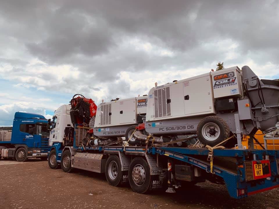 DanfordsLtd's tweet photo. 2x more Cifa PC506 52m3/ hour static pumps sold and 50m of 4” hose ready for delivery Monday morning. Thanks @cbl_plant Maidstone for your continued support #Danfords #Cifa https://t.co/p0lrNYhhvU