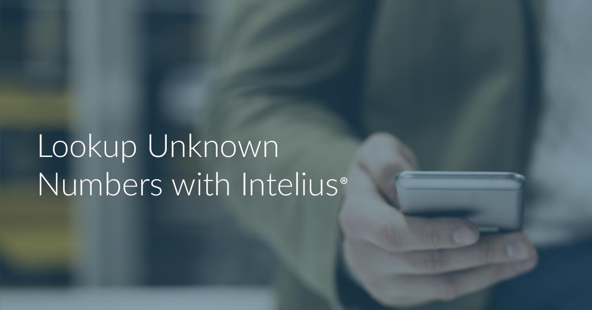 Intelius's tweet image. Did you know with a #ReversePhoneLookup, you can identify unknown callers? Try it today: inteli.us/2Ds0IAx