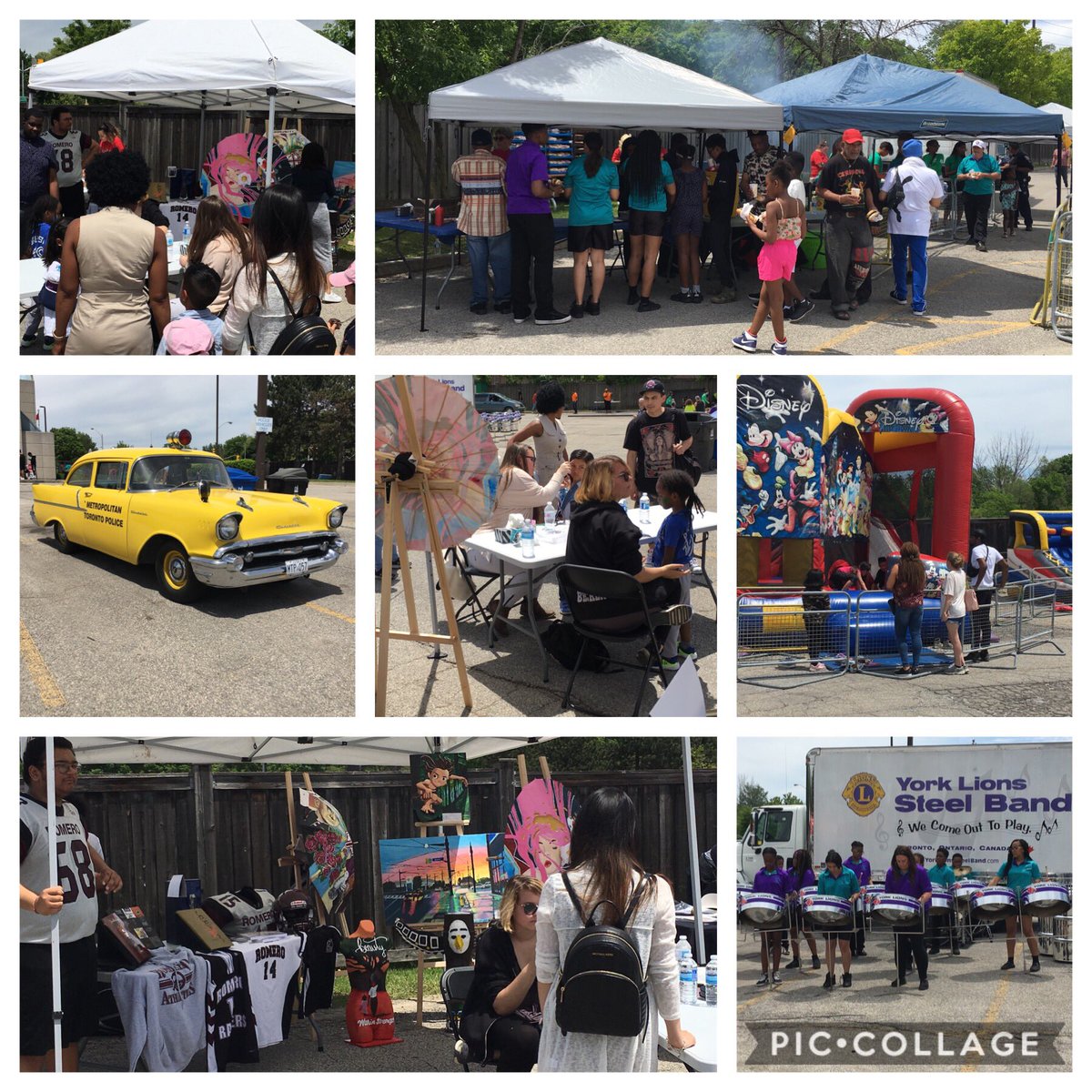 PrincipalCarey's tweet image. @PCJohnFreeman @TPSAux12Div @TPSOperations @TCDSB @DDiGiorgio_ Romero is well represented on a beautiful day at 12 Division’s community BBQ.
