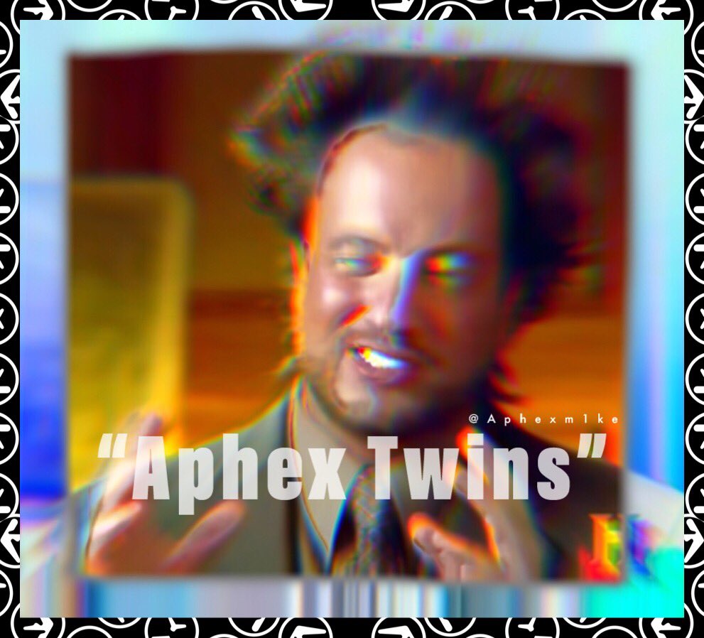 Aphexm1ke's tweet image. #Aphex #Twins
#Glitche #PhotoShopMix #Afterlight
.
.
.
.
#gitchart #glitch #art #aphextwin #aphextwins #aliens #strangeart #modernart #border #aesthetic #vaporwave #rgb #blur #lowres