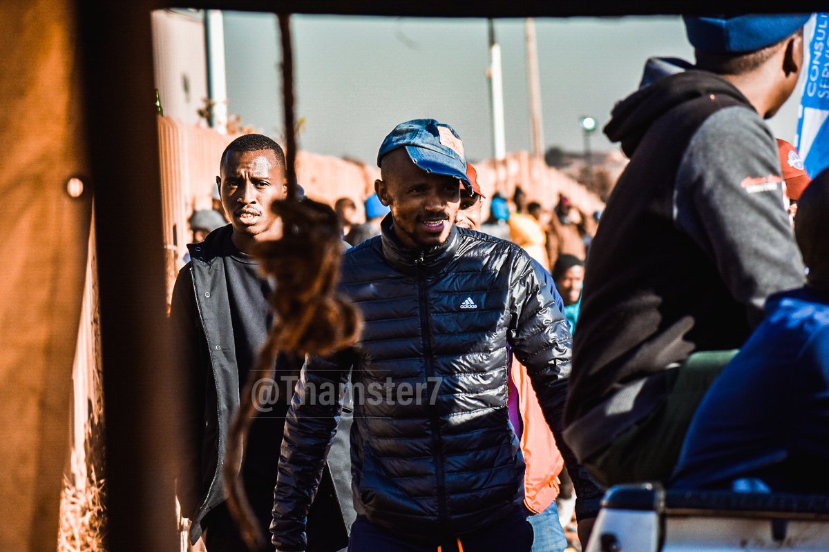 thamster7's tweet photo. #XolaMlamboGoals4Pads initiative supported by @reneilwe06 and @thami_reno at the @June16MC. Blessings to you fam for going #BeyondFootball. Spirit 🔥⚽🙏🏾🙏🏾 https://t.co/jjtPcGpsjJ