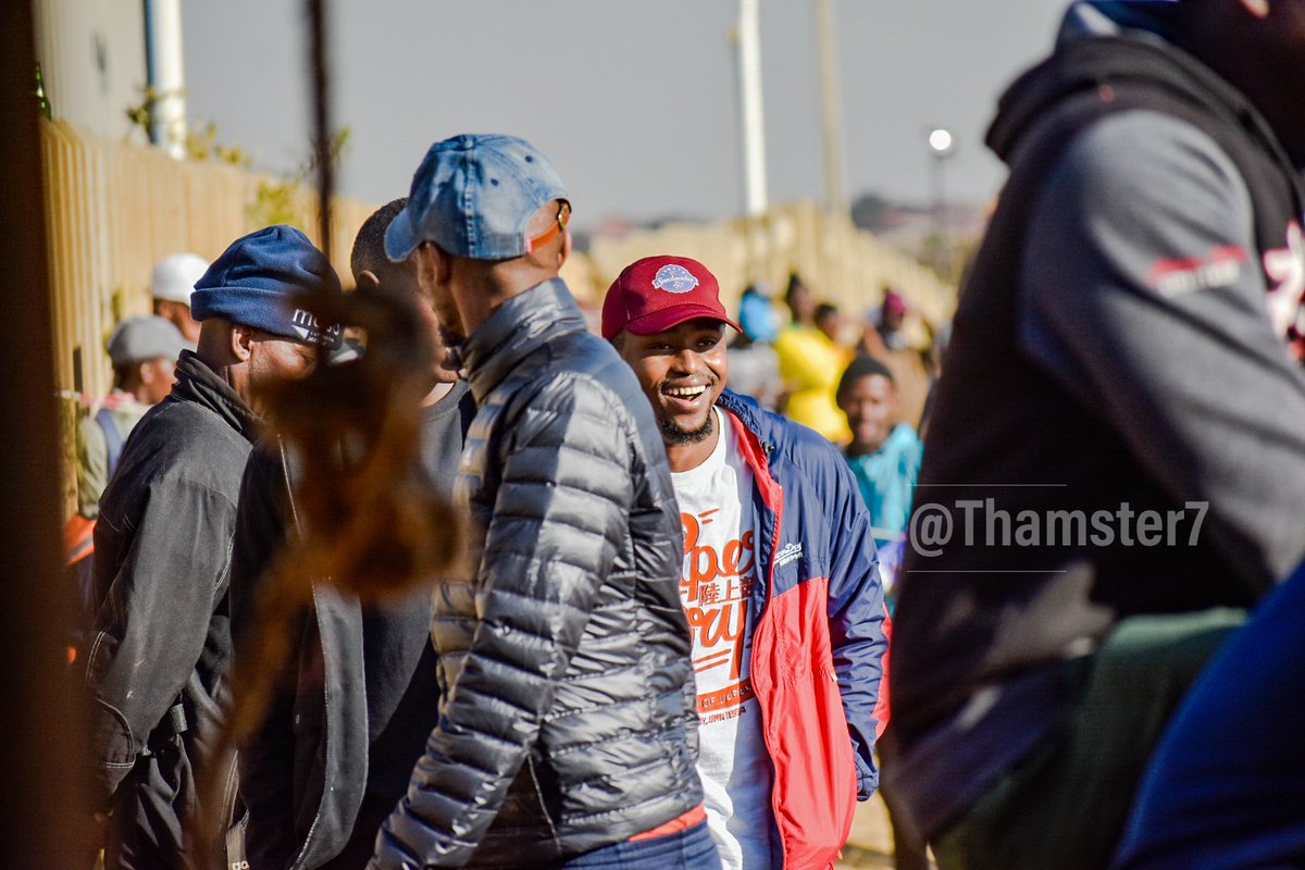 thamster7's tweet photo. #XolaMlamboGoals4Pads initiative supported by @reneilwe06 and @thami_reno at the @June16MC. Blessings to you fam for going #BeyondFootball. Spirit 🔥⚽🙏🏾🙏🏾 https://t.co/jjtPcGpsjJ