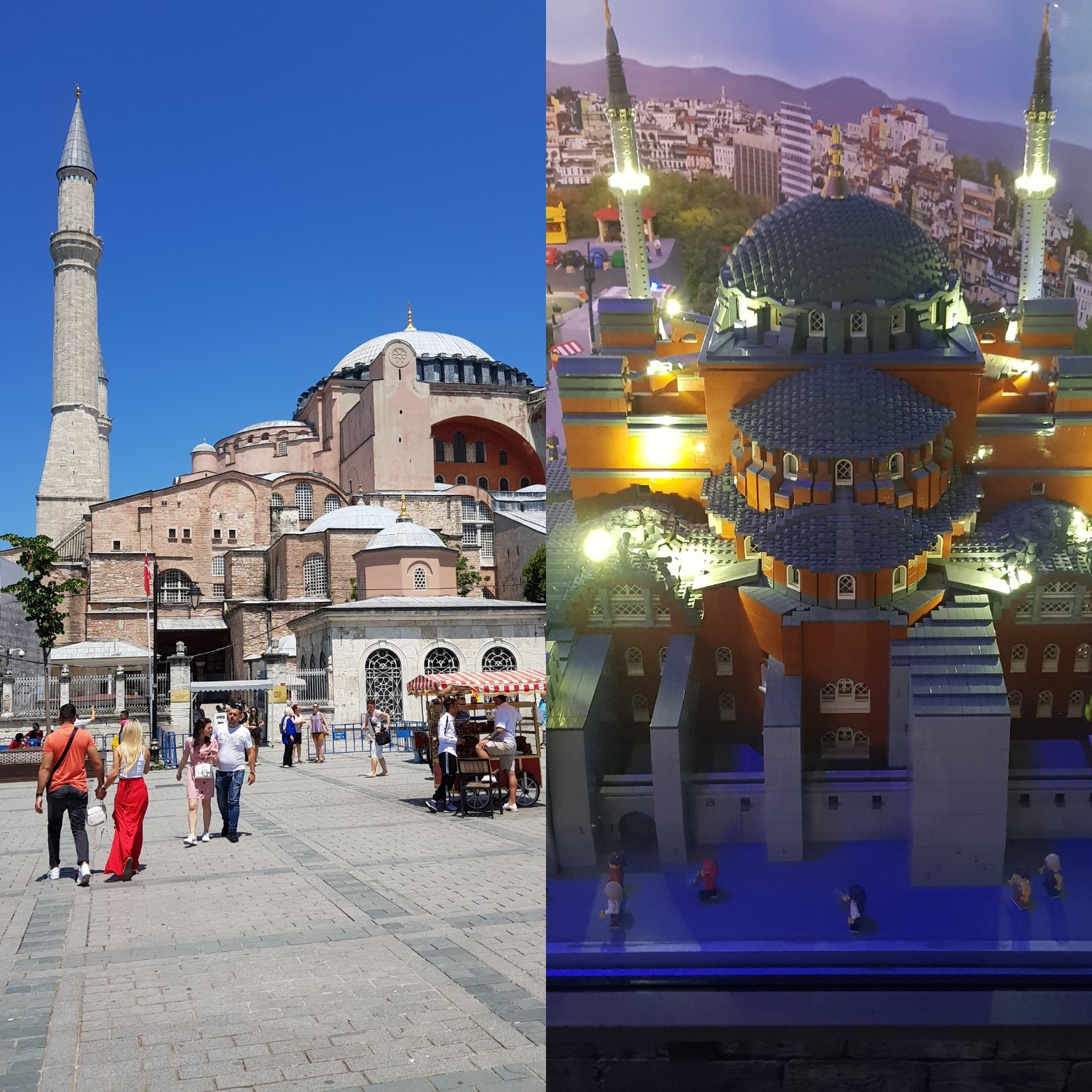 gøre det muligt for At regere dedikation Sam Meekings on Twitter: "You know you're on holidays with kids when you  don't just see Hagia Sophia, you have to see the lego version too  https://t.co/O1fbRWHdFc" / Twitter