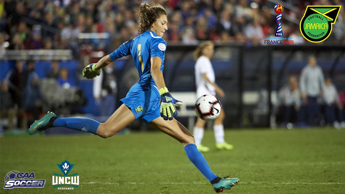 nbsportslive's tweet photo. Forget about the scoreline for now| 19 year old @UNCWSoccer's Goalkeeper @Syd_Schneider has been superb for the Reggae Girlz @jff_football  and there she goes! She saved a penalty| Legendary|

#FIFAWWC #DareToShine #BRAJAM https://t.co/rFNHh0pnbe