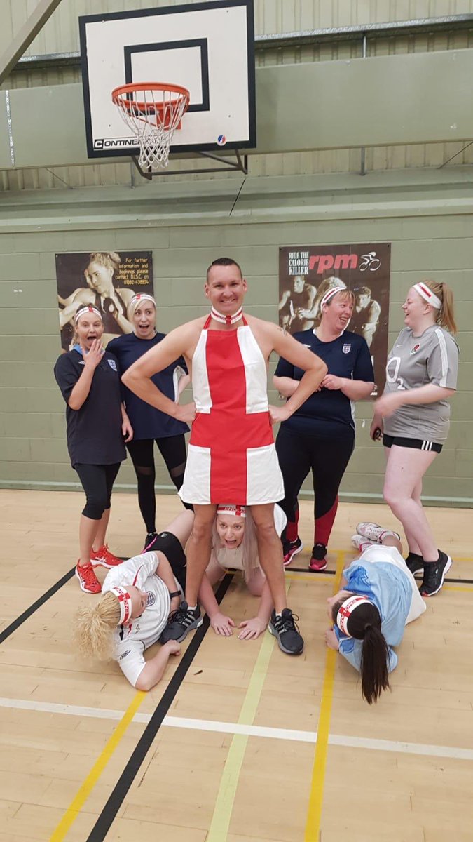 Our very own butler in the buff 😉 <a href="/BBNBounceBack/">Bounce Back Netball</a> <a href="/NetballScotland/">Netball Scotland</a> #BBNSum19