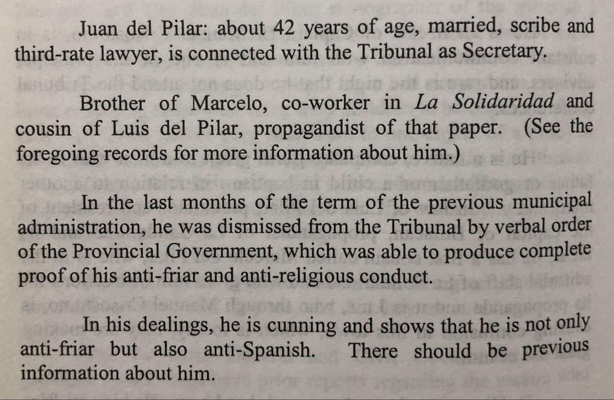 It’s not explicitly mentioned but given the name and date, this “Ninong Juan” was most likely an uncle. In fact, Marcelo and Fernando (Goyo’s father) actually had a brother named Juan. He was a lawyer and a stenographer of the tribunal (probably in Bulakan).