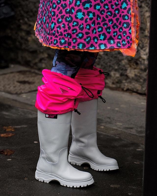 prada rain boots