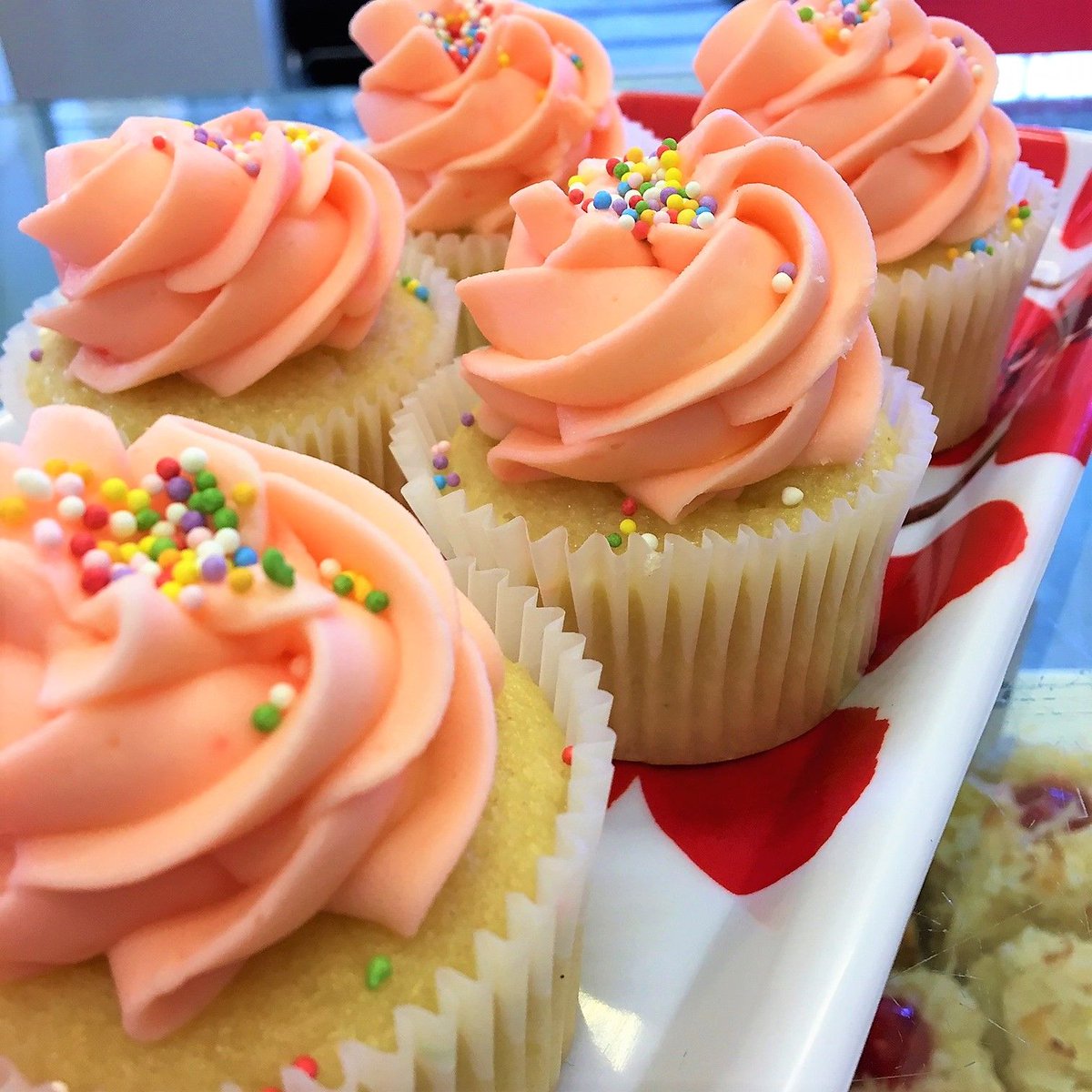 MsCupcakeUK's tweet photo. Satisfy your sweet tooth with these Vanilla cupcakes 😍 #cupcakes #vegan #vanilla #yum #vegancake #veganbakery #brixton #mscupcake https://t.co/x4xww428BY