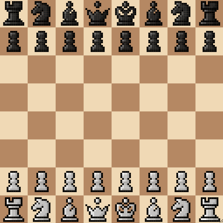 lichess.org on X: The new pixel piece set is now available! Many thanks to  the talented creator @therealqtpi  / X
