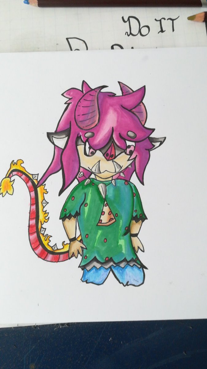 Kenzuri Fanart Fur 2muchemmy4you Ist Fertig Wollte Diesmal Kein Digital Artwork Machen Und Einfach Entspannend Drauf Los Zeichnen War Auch Perfekt Als Ubung Furs Traditionelle Zeichnen Bloss Passt Jetzt Auf