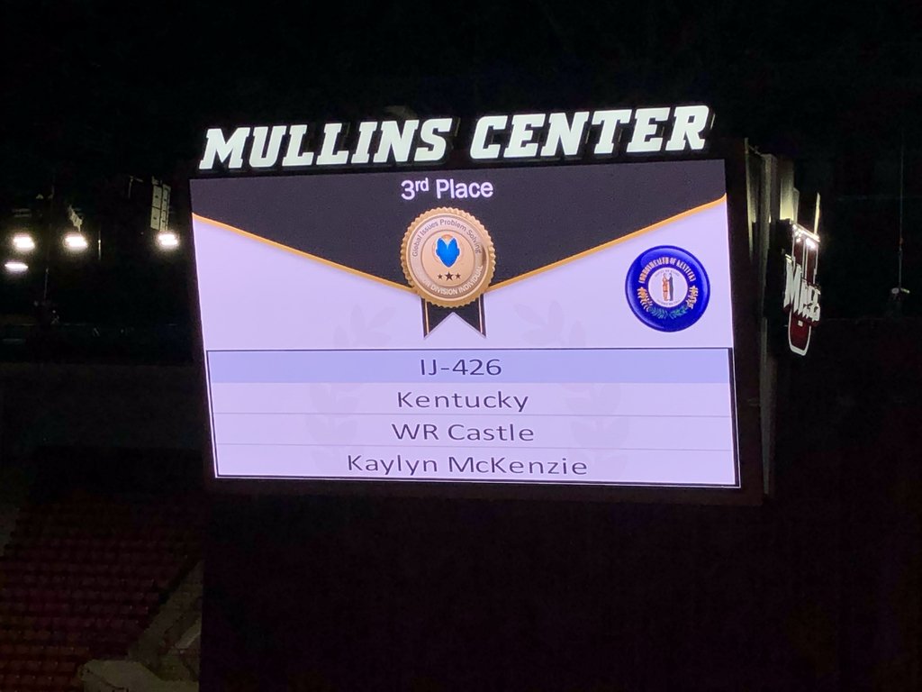 castle_wr's tweet image. Kaylyn McKenzie, Individual Future Problem Solving, 3rd Place in the World! 

Congratulations, Kaylyn! We are so proud! 

#OnceATomcat #AlwaysATomcat #TomcatTradition #ProblemSolved #FPSPI