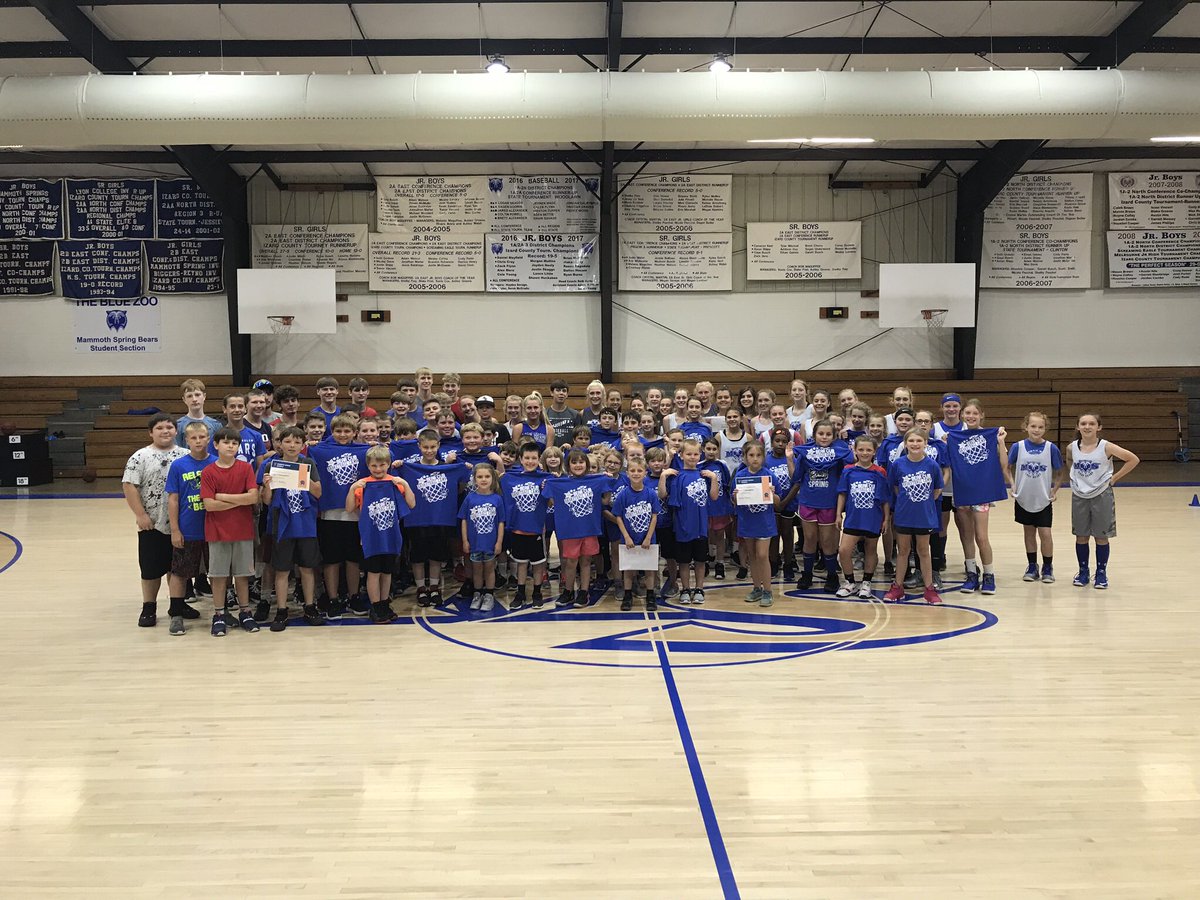 Had a great first Bear Cub Basketball Camp! Our thanks to all of our helpers, campers, and parents. Can’t wait for next year! #CodeBlue #GrowtheGame