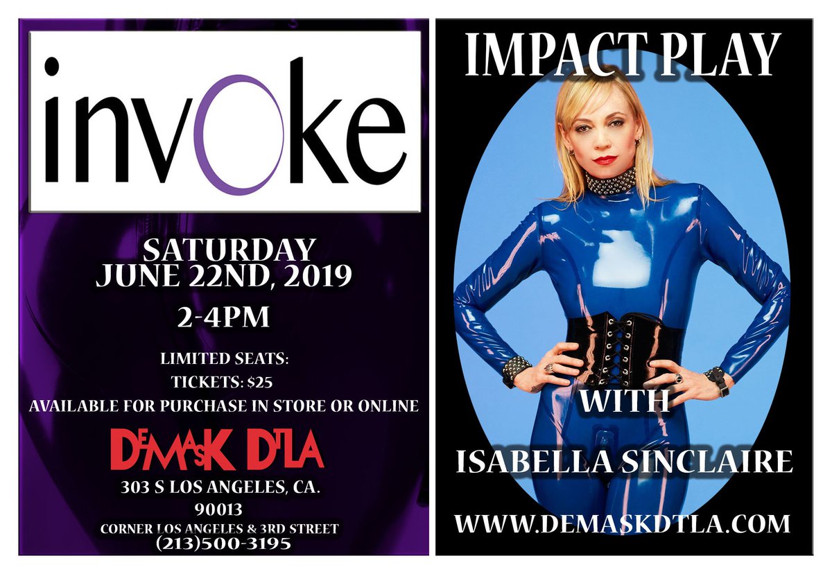 StudioInvoke's tweet photo. Next up at @invOkestudio, don't miss DeMaskDTLA's Head Mistress, @gwenmedia, teaching Her class on Impact Play! https://t.co/k6YNemPaaq
https://t.co/ID6T8GoAEq https://t.co/3Rwzc3nddA