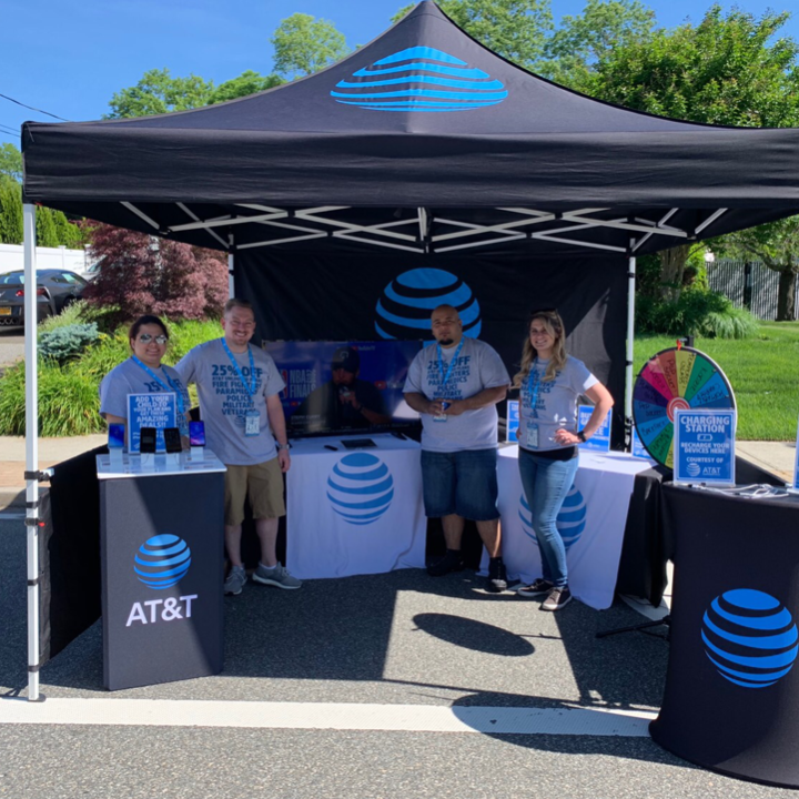 fusionwireless's tweet photo. What a day for a #streetfair if your around the #farmingville area today swing by our booth at the Farmingville Street Fair for lots of exciting offers and giveaways.  #att #farmingvilleny #buyonegetonefree https://t.co/gCGtgo1FHq