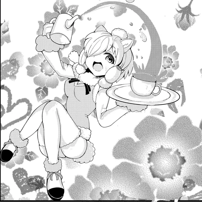 以前落書きで描いたアルパカさん
 #けものフレンズ 