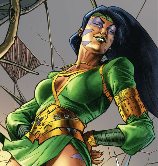 BaronDestructo's tweet photo. On #ThisDayInComics - 36 years ago, master assassin, martial artist, and expert poisoner Jade Nguyen, aka Cheshire, made her debut in New Teen Titans Annual #2, . #ThisDayInSupervillainHistory https://t.co/RxJMgBpOdv