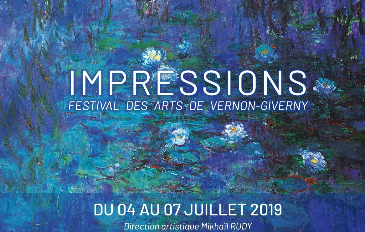 Impressions, Festival des Arts de Vernon Giverny lance sa première édition du 4 au 7 juillet prochain !

Expositions, illuminations, concerts et de nombreux autres événements vous attendent !

 Découvrez  le programme sur notre site bit.ly/2wIF07V 
 #Festivalimpressions