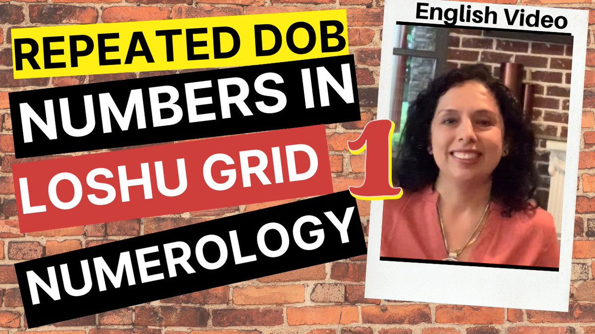 JayaKaramchand's tweet photo. Got number 1 more than once in your #DOB? Find out what it means and how it supports you in this video. #repeatednumbers #dob
English Video-https://t.co/UmnIT5Jdfo
Hindi Video - https://t.co/ZVFsVaSWu5
#jayakaramchandani https://t.co/WWz1X7RTdG