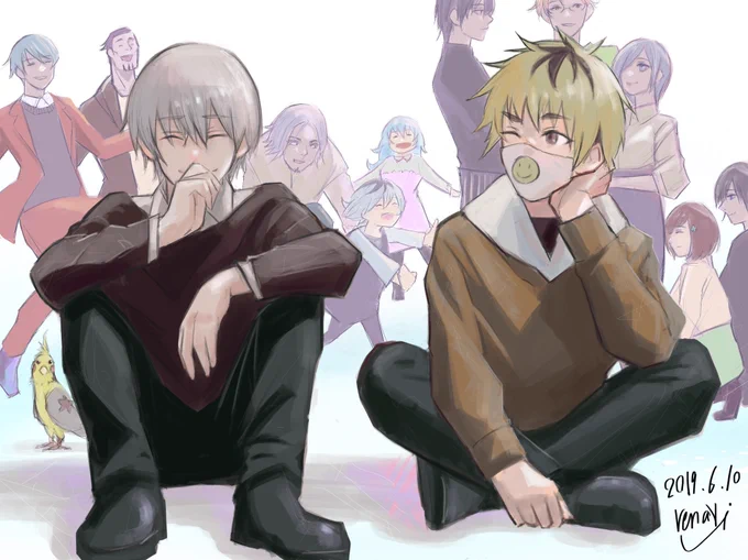 カネキケンとは生涯を通じて親友であった。

#永近英良生誕祭2019 