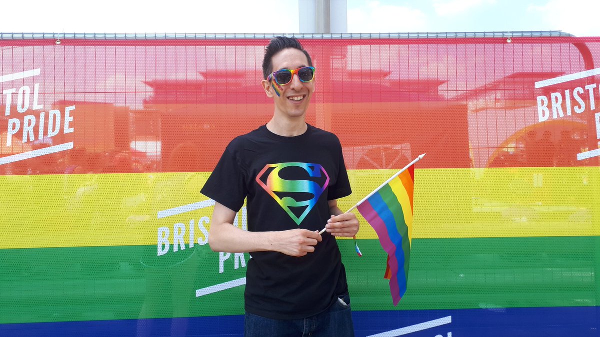 CaptainScott02's tweet photo. Happy #PrideMonth
This was me last year at #BristolPride.
#Pride #LGBT #CaptainScott #CaptainScott01 https://t.co/iBJFzZ0P2d
