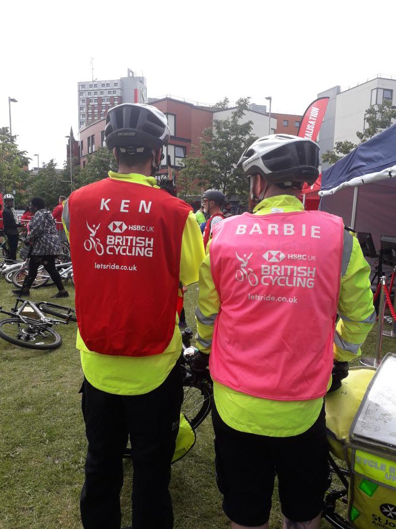New hi- viz for cycle responders <a href="/stjohnambulance/">St John Ambulance England</a> ? #HSBCUKLetsride